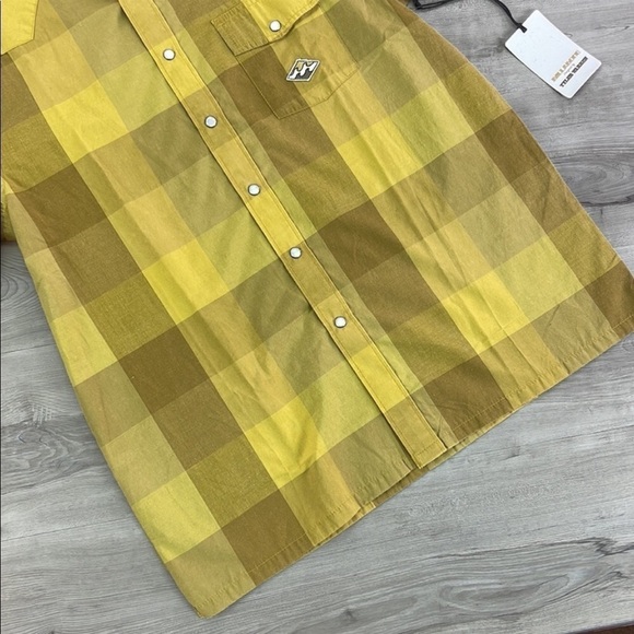 BILLABONG- 4 DOORS Men’s button up short sleeve collared shirt - Picture 5 of 11